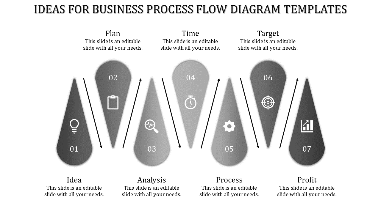 business process flow diagram templates-Gray
